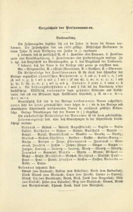 Verzeichnis der Personennamen