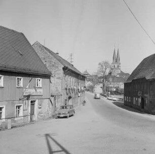 Blick auf Göda : Pohlad na Hodźij : Göda / Hodźij