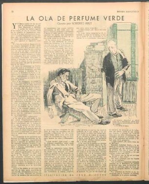 La ola de perfume verde : Cuento por Roberto Arlt
