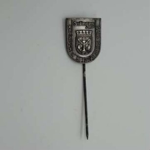 Anstecknadel Rheinischer Schützentag Solingen 1975
