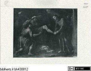 Heiliger Antonius von Padua, der heilt den zornigen Sohn
