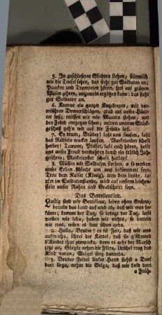 Soldaten- und scherzhafte Lieder : 1. Lustig ist's Soldatenleben [et]c. ...