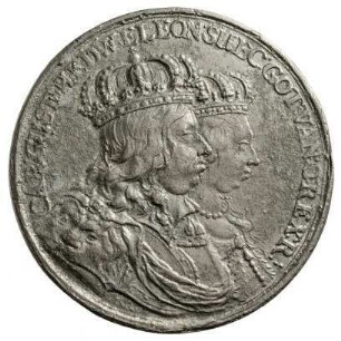 Medaille, um 1654