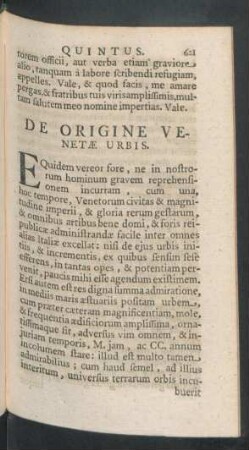 De Origine Venetae Urbis