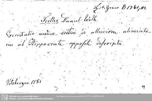 Literatura Graeca B 1761,112