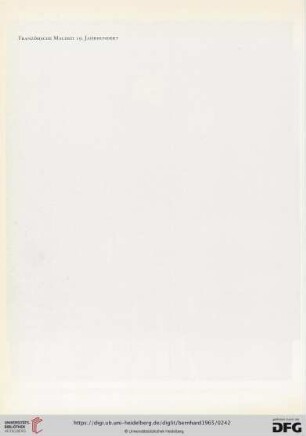 Französische Malerei 19. Jahrhundert/ Abbildungen Nr. 219-225