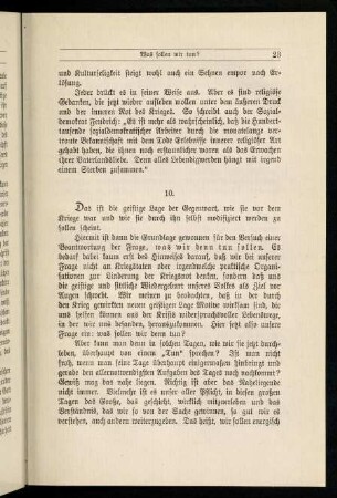 23-26, 10. Was sollen wir tun?