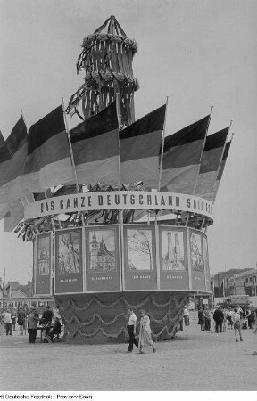 Blick auf einen Teil des Ausstellungsgeländes