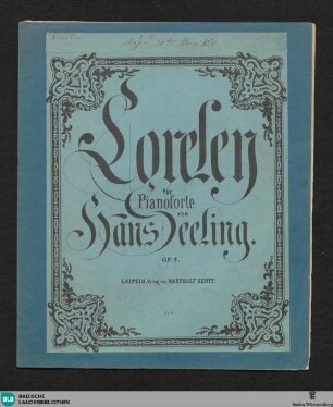 Loreley : Characterstück für Pianoforte; op. 2