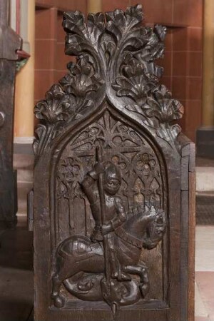 Zelebrantenstuhl — Heiliger Georg