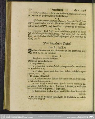 Das dreyzehende Capitel. Pars II. Esaiae