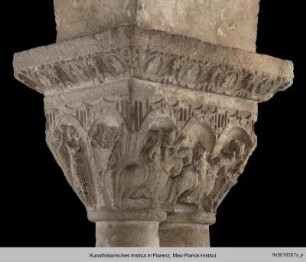Kapitell mit Heiligen Drei Königen vor Herodes und Kindermord - N03FL03