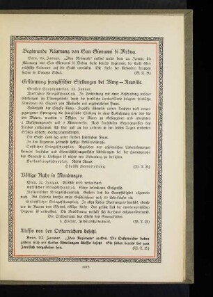 Erstürmung französischer Stellungen bei Vimy - Neuville.