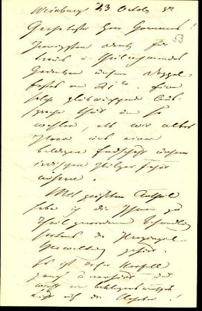 5-10-3-2.0000: Carl Anton, Fürst von Hohenzollern-Sigmaringen; diverse Schreiben ff.: Hammers Rücktritt (?) in der Provinzial Verwaltung