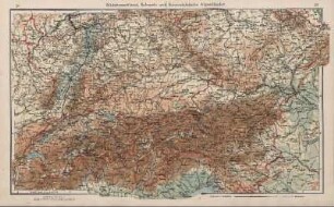 Süddeutschland, Schweiz und österreichische Alpenländer