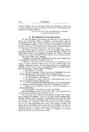The Method of the Recitation