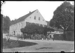 Burkhardtswalde. Gasthof und Brauerei