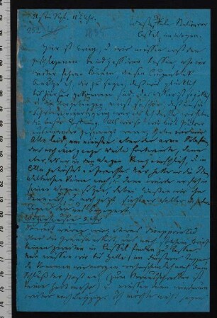 Brief an Rebecka Dirichlet : 22.09.1835
