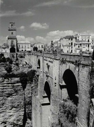 Die Puente Nuovo in Ronda, Andalusien