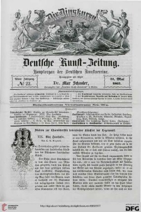 Nr. 22 (31. Mai 1863)