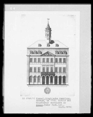 Hanau, Neustädter Rathaus