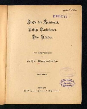 Folgen der Zwietracht