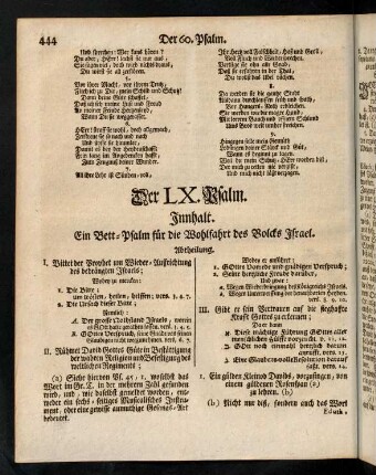 444-453, Der LX. Psalm