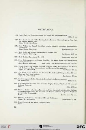 Ostasiatica (Nr. 1176-1453)