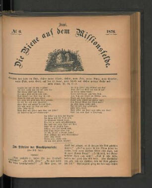 No 6. Juni. 1876