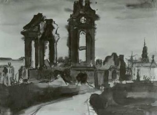 Ruine der Frauenkirche Dresden