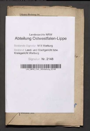 Erblasser: Schäffer oder Schaefers, Johann: