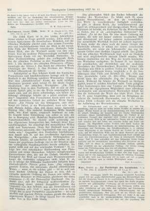 257-258 [Rezension] Hartmann, Nicolai, Ethik