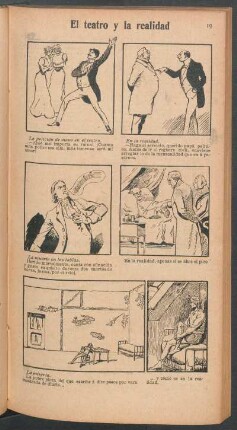 El teatro y la realidad - [Cómic]
