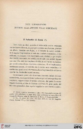 51.1923: Note topografiche intorno alle antiche ville suburbane