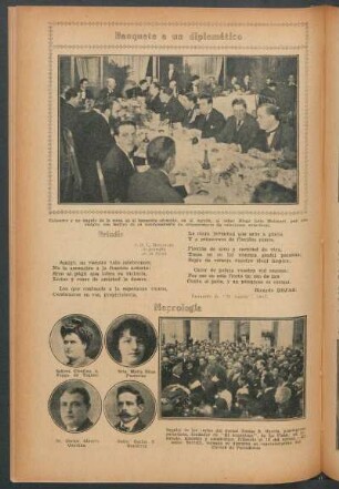 Banquete a un diplomático