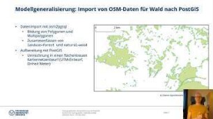 Kartographische Generalisierung mit PostgreSQL und PostGIS