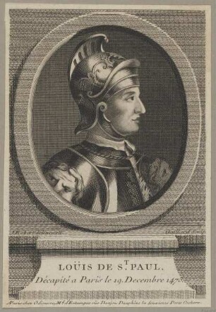 Bildnis des Louis de St. Paul