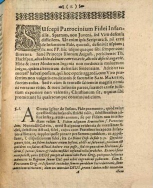 Fides infantum