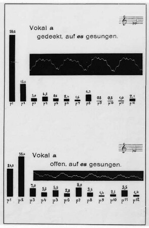 Schallaufnahmen nach Martens-Leppin, Vokal a : Technikgeschichte | Physik | Akustik | Schallschwingungen und ihre photographische Wiedergabe