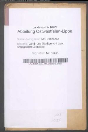 Erblasser: Windhorst, Christian: