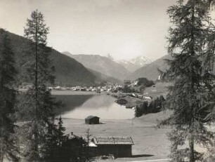 Davos. Blick über den Davoser See