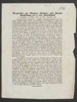 Wegweiser zur Blumen- Gemüse- und Frucht-Ausstellung der k. bot. Gesellschaft zu Regensburg, am 26., 27. und 28. September 1841