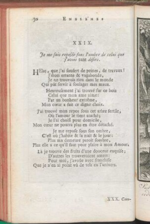 XXIX. Je me suis reposée sous l'ombre de celui que j'avois tant désire.