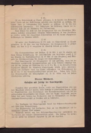 Vierter Abschnitt. Gutachten und Anträge des Gewerbegerichts.