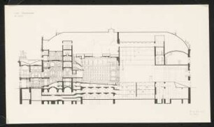Kaiserlich-königliches Hof-Operntheater (auch: Wiener Staatsoper), Wien: Längsschnitt
