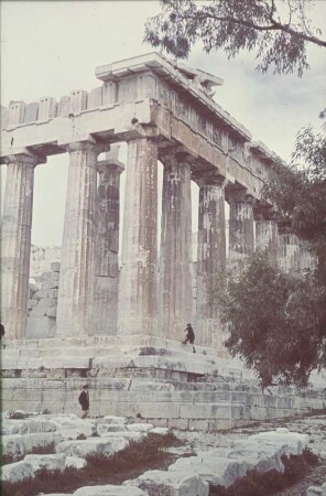 Reisefotos Griechenland. Athen. Akropolis. Parthenon (447-432 v. Chr.)