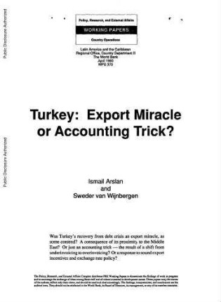 Turkey : export miracle or accounting trick?