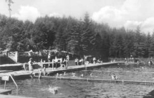 Schöna (Reinhardtsdorf-Schöna). Waldbad Schöna