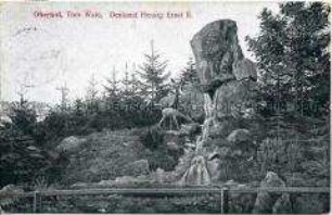 Denkmal für Herzog Ernst II. bei Oberhof