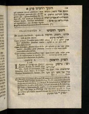 259-265, Caput I (§ 306 - 308)
